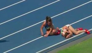 Outstanding display of sportsmanship at Rio-2016: injured runners helped each other, show true Olympic spirit. VIDEO
