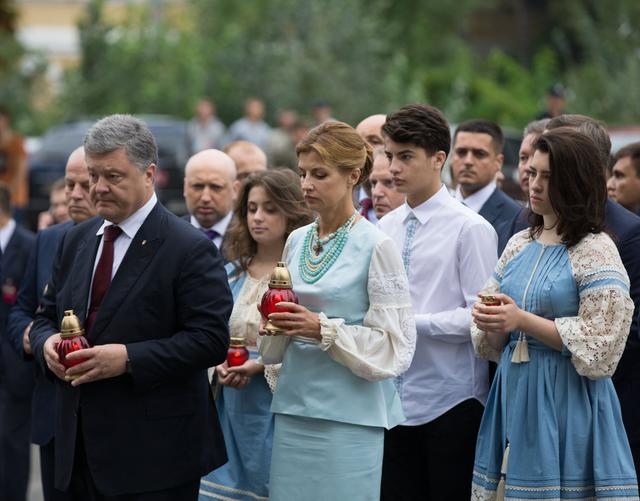 порошенко семья