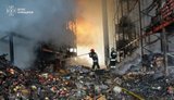 Logistics facility in Kyiv region was attacked by Russia: fire broke out. VIDEO+PHOTOS