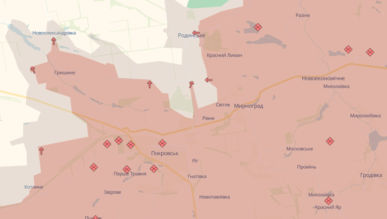 The Russians have advanced near Pokrovsk and Myrnohrad: what is known?