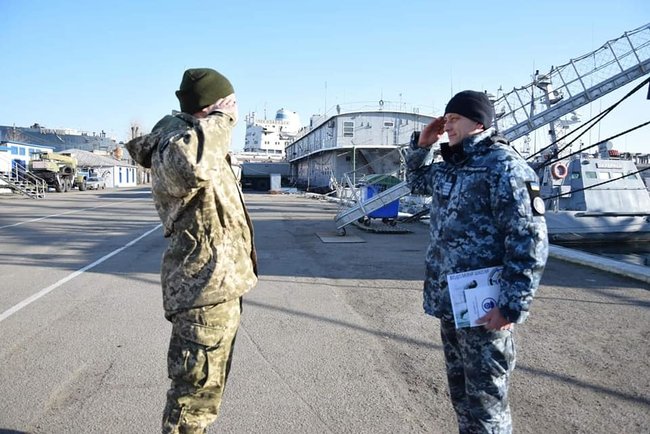 Другий випуск курсантів водолазної школи ВМС України відбувся в Одесі 02