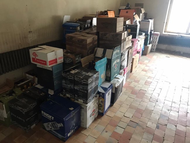 В Харькове налоговой милицией изъята партия контрабандного алкоголя иностранного производства стоимостью более 1 млн грн 03