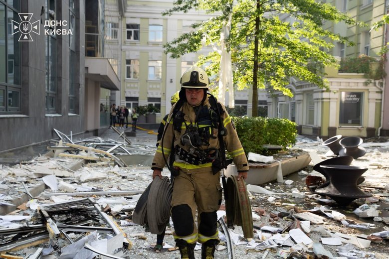Russian attacks on Kyiv