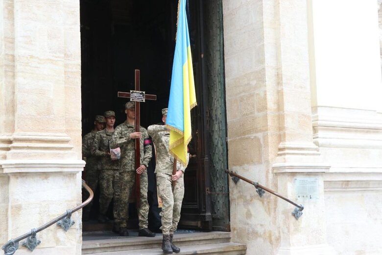 Львів прощається із загиблими Героями - Максимом Шамаровим та Романом Байщаком 03