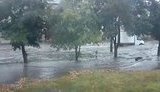 Киев залил летний дождь. Уровень воды достигает более полуметра. + ВИДЕО.