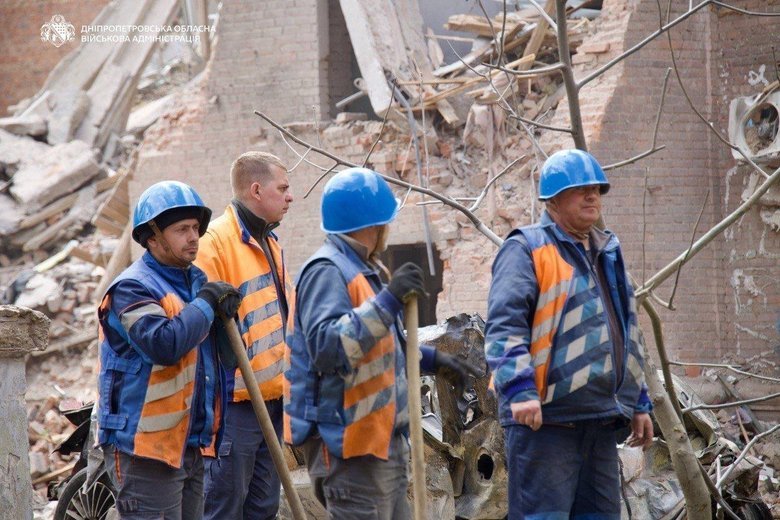 Атака РФ на Днепр