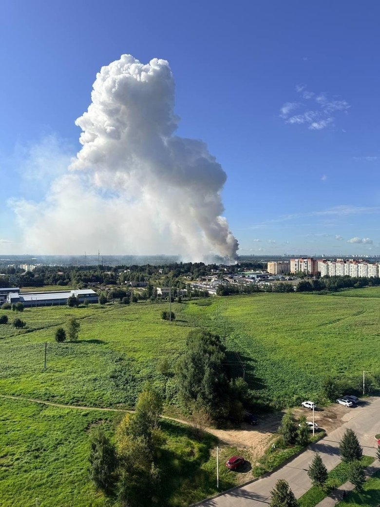Вибух пролунав біля Петербурга 1 вересня