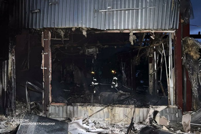 удар по азс на дніпропетровщині