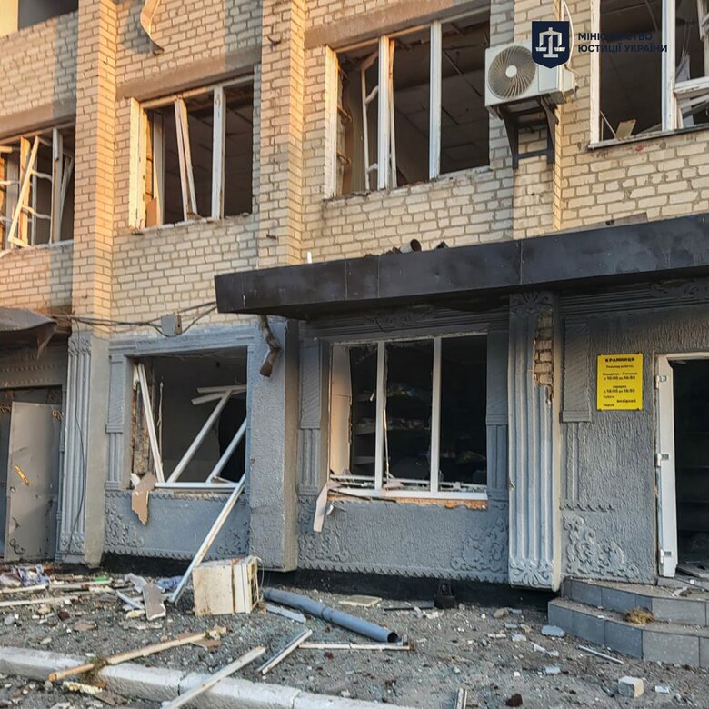 Біленьківська колонія після обстрілу