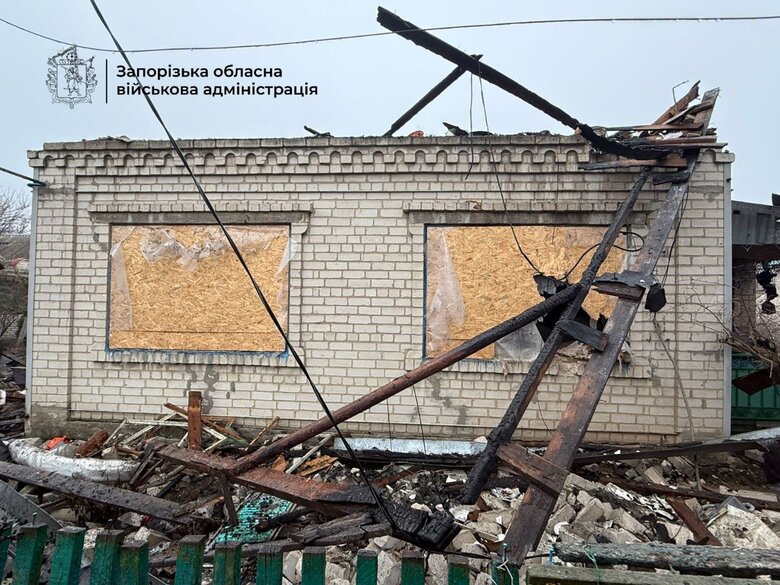 Наслідки обстрілів Запорізької області