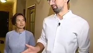 "Ми зустрічаємося з різними людьми. Це не означає, що ми беремо у них хабарі", - Лещенко про розмови з Григоришиним, Порошенком і Ахметовим. ВIДЕО