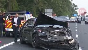 Трухин на месте ДТП: Я тихонечко сейчас в лес уйду. ВИДЕО