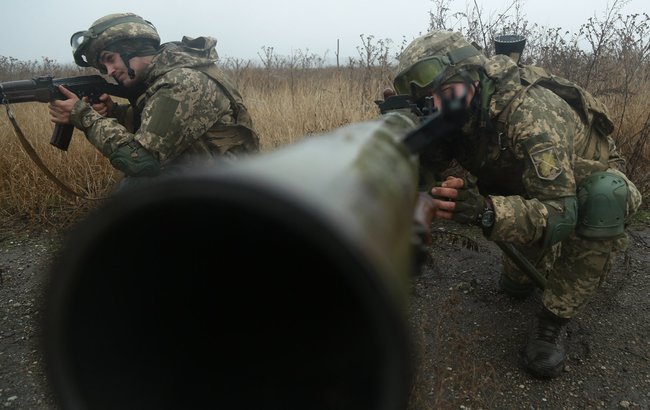 Особовий склад підрозділів вогневої підтримки відпрацював тактичні прийоми володіння штатним озброєнням у районі ООС 01