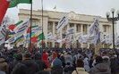 Protesters gather at Verkhovna Rada, block Hrushevskoho street in Kyiv. VIDEO&PHOTOS
