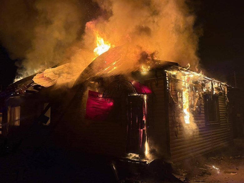 Chernihiv region after shelling