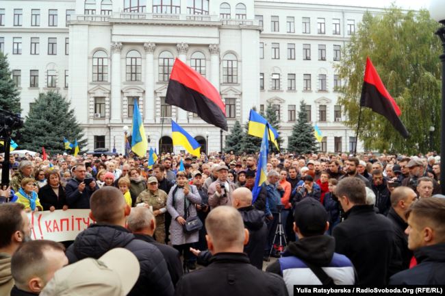 В Днепре на Вече сопротивления капитуляции объявили ультиматум украинской власти 01