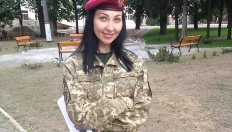 С погибшей на Донбассе Ярославой Никоненко простились в Киеве. ВИДЕО
