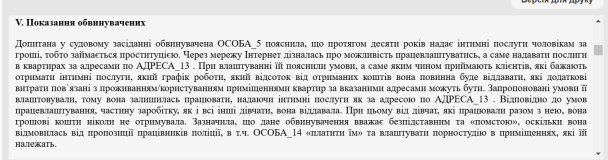 Викриття борделю у Києві: поліція провела шість слідчих експериментів