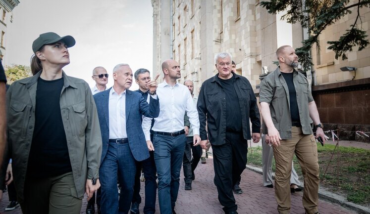 Барро посетил Харьков после поездки в прифронтовые Сумы. ФОТОРЕПОРТАЖ