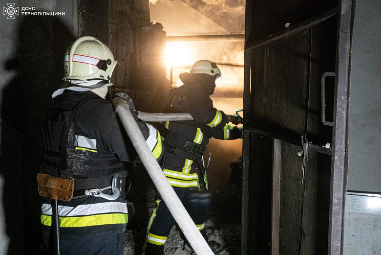 Наслідки удару по Тернопільщині