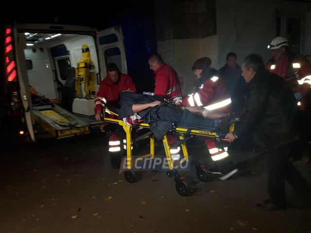 MP Mosiichuk wounded in explosion near Espreso TV last night 04