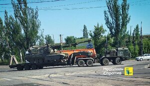 Росіяни через Маріуполь перекидають техніку на Запоріжжя