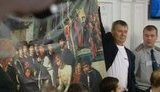 Судье Тимошенко не понравилась картина, на которой сдирают кожу за несправедливый суд: Уберите все. Даю вам две минуты. + ВИДЕО.