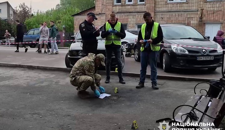 Підрив гранати в Охтирці під час перемовин з поліцією: чоловіку повідомлено про підозру. ВIДЕО