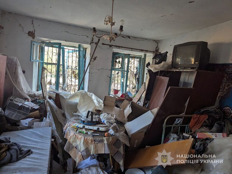 Consequences of shelling in Zaporizhzhia