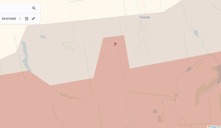 Russian troops have advanced near Popiv Yar, Yalta, Tovste, and Vesele - DeepState. MAP