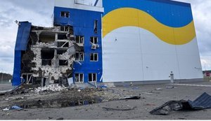 Наслідки удару РФ по сховищу відпрацьованого ядерного палива поблизу ЧАЕС. ФОТО