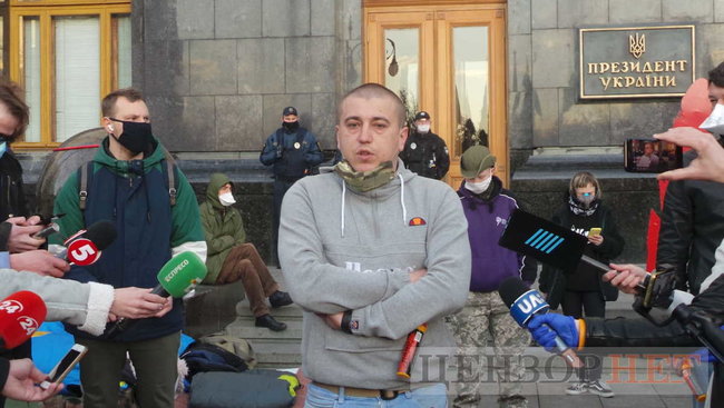 Зеленский, требуем объяснений! Венедиктову - в отставку, - активисты отстаивают продолжение расследования дела об убийстве Гандзюк 22