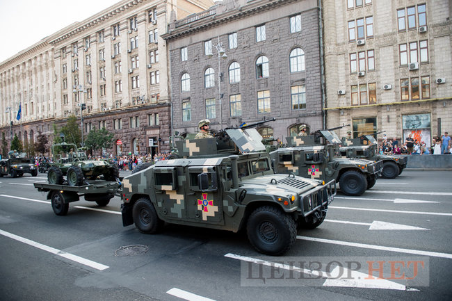 Репетиция парада в Киеве 21 августа 07