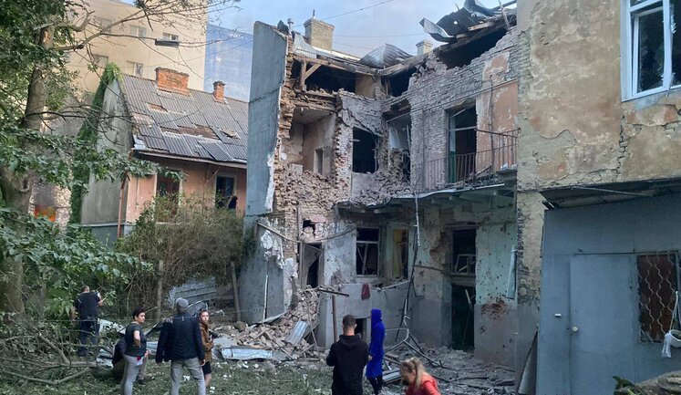 Число пострадавших вследствие атаки РФ на Львов возросло до 12, 3 человека госпитализированы