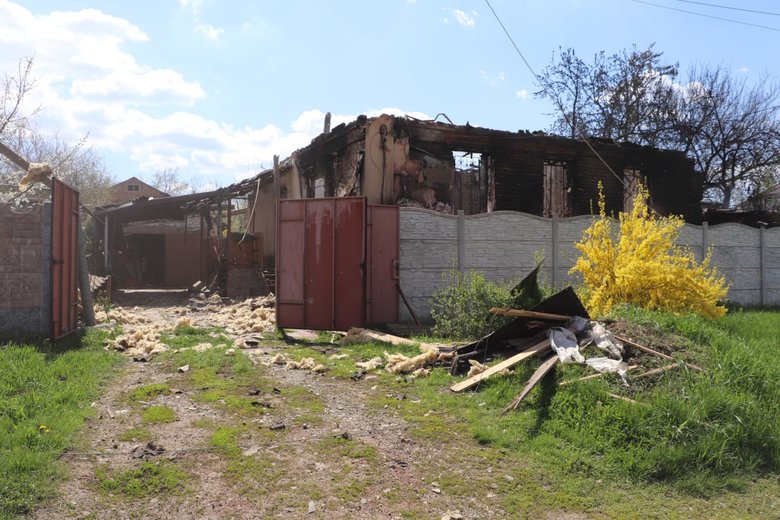Consequences of occupation in Ruska Lozova in Kharkiv region 10