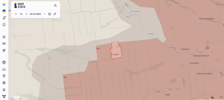 Солодке карта