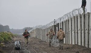 Белорусские пограничники возмутились тем, что Украина укрепляет границу