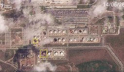 Удар по Таманьнефтегаз: супутникові фото