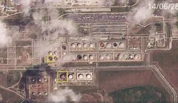 Удар по Таманьнефтегаз: супутникові фото