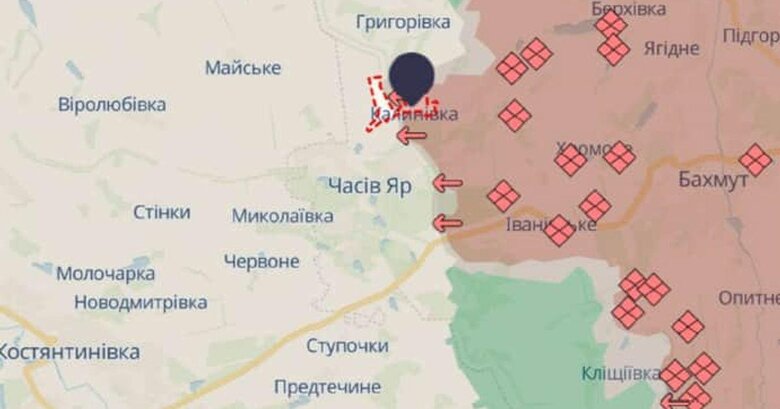 Карта Deep State про Калинівку