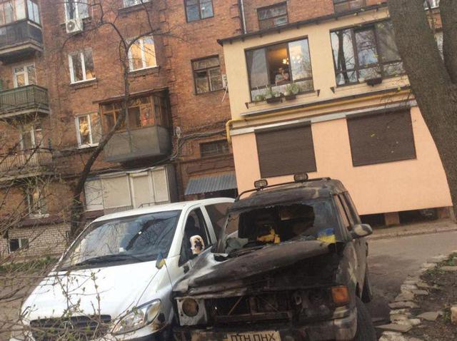 авто харьков поджог