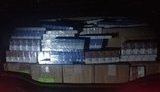 Партия иностранных сигарет без акцизных марок, стоимостью 1,8 млн грн, изъята на Одесчине. ФОТОрепортаж
