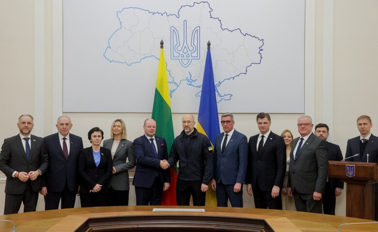 Шмигаль обговорив із сеймом Литви співпрацю в обороні та санкції проти РФ