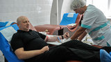 Turchynov urges officials to donate blood for Ukraine defenders. PHOTOS