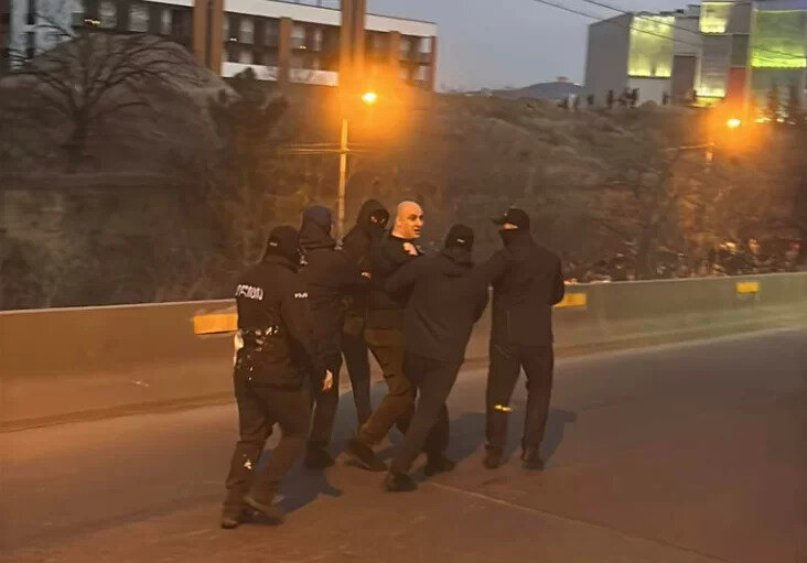 Протести в Тбілісі 2 лютого і затримання