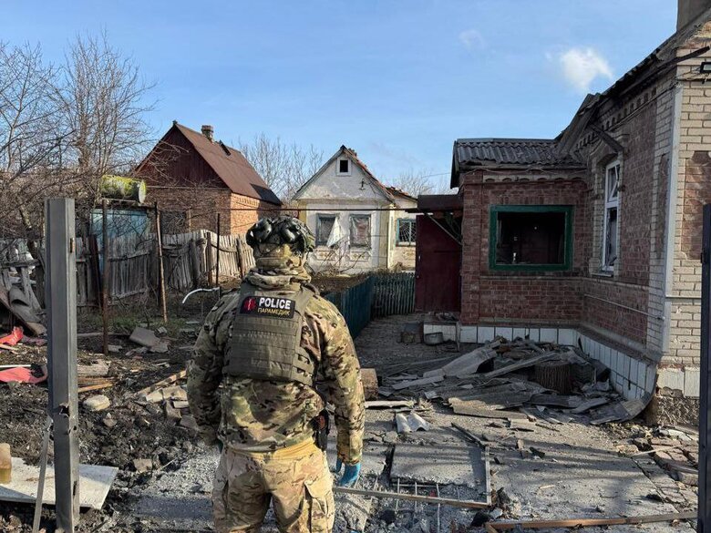 Наслідки обстрілу Костянтинівки 22 січня 2025 року