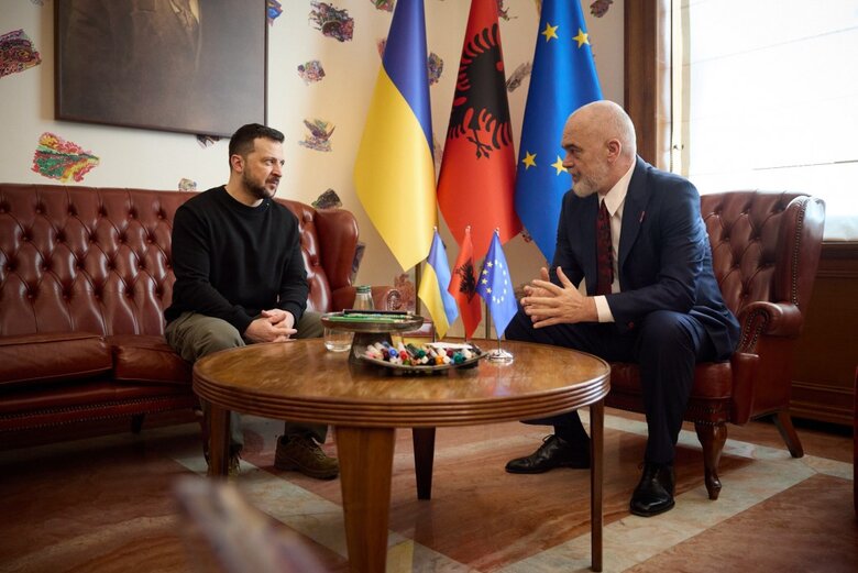 Зеленський в Албанії