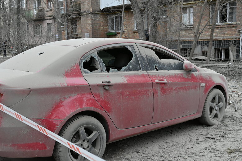 Hacлідки paкeтнoгo yдapy пo Kиєвy