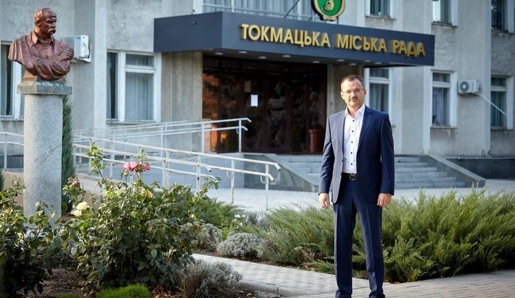 Mayor of occupied city of Tokmak Ihor Kotelevsky died