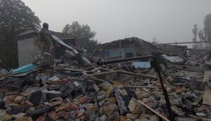 "That’s all that’s left": Russian occupiers’ base in Nova Kakhovka after hit of HIMARS. VIDEO